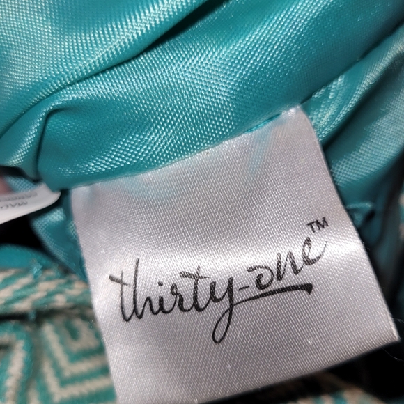 Thirty One Crossbody Purse Handbag Boho Colorful Spring - Picture 5 of 8